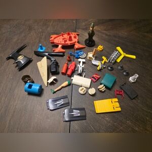 Vintage Partial Toy Piece Lot. Batman, GI Joe